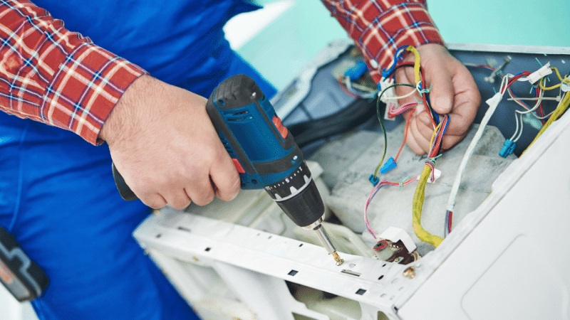 Kartepe Toshiba Toshiba çamaşır makinesi kart tamiri – Su almama arızası orijinal parça ile giderildi. - Teknik servis örneği